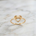 Manawa & Co Aroha Heart Ring